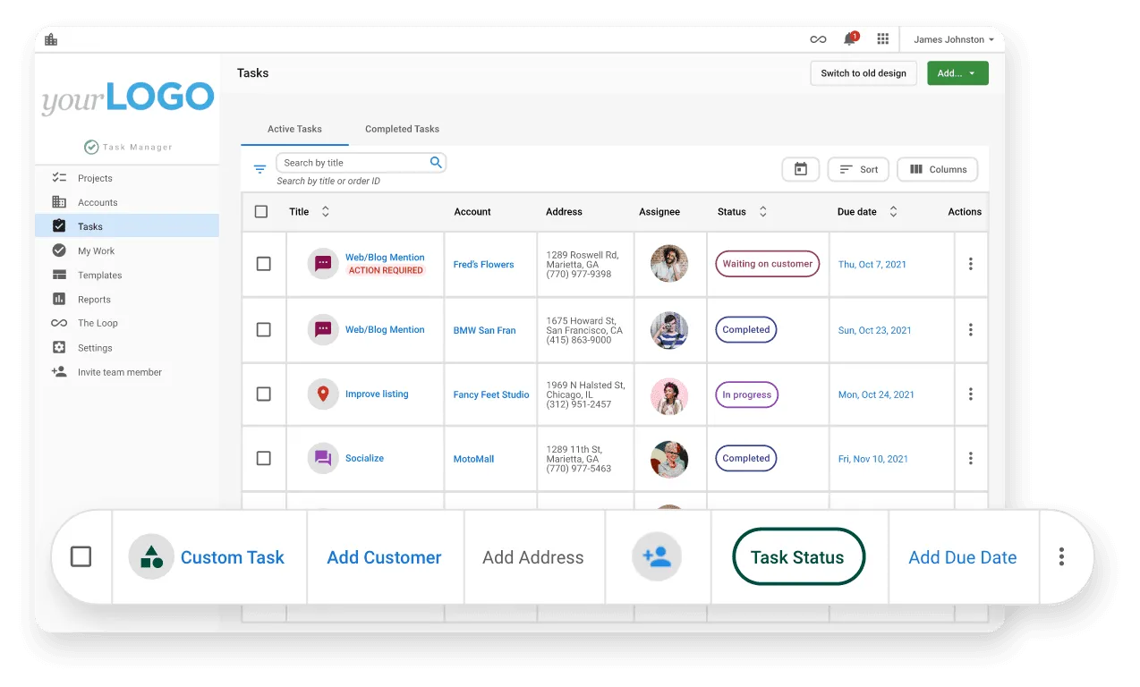 manage task