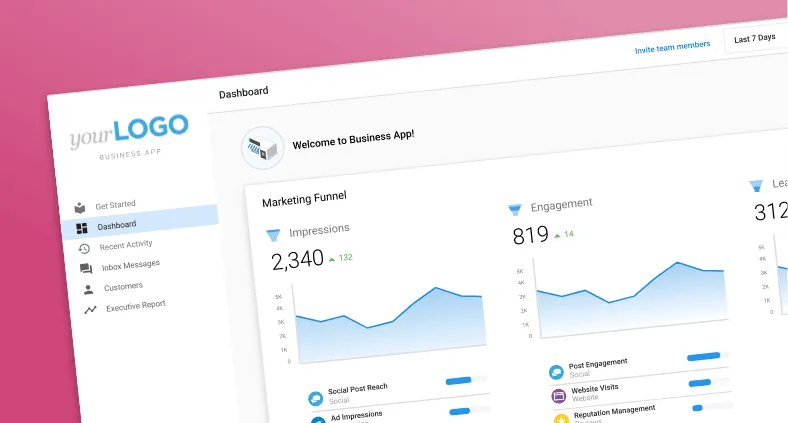 Provide a white-label SaaS app your customers will love